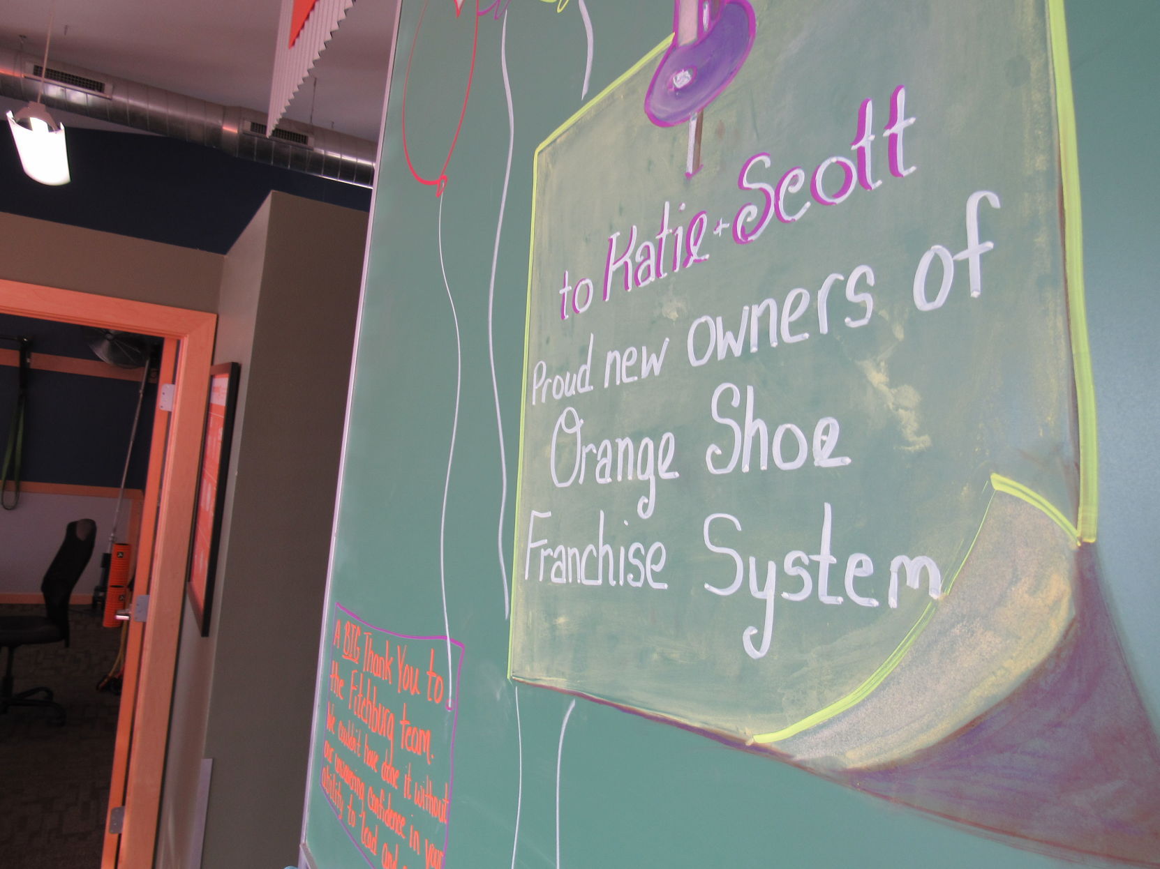 Orange Shoe Personal Fitness